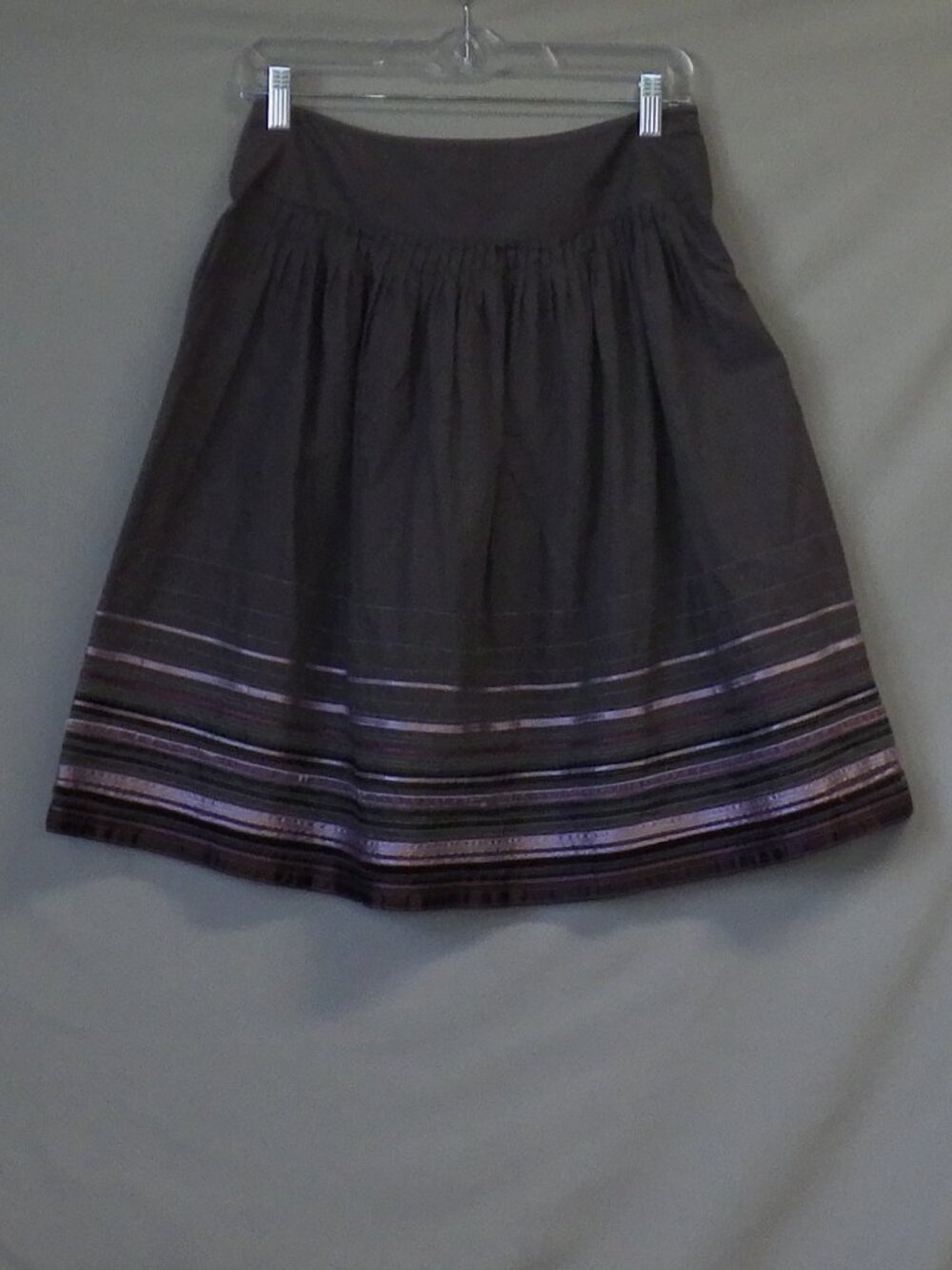 Apostrophe Size 2 Knee Length Ribbon Skirt